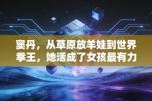 窦丹,从草原放羊娃到世界拳王,她活成了女孩最有力量的模样 窦丹,从草原放羊娃到世界拳王,她活成了女孩最有力量的模样