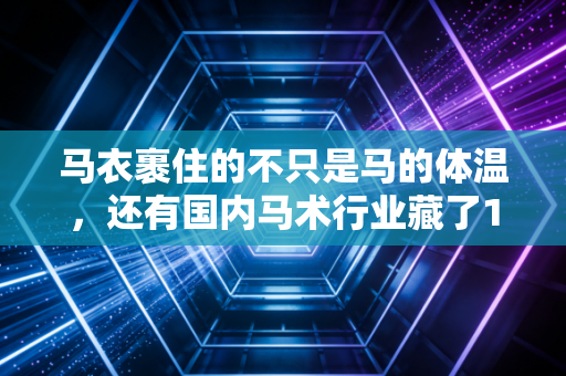 马衣裹住的不只是马的体温，还有国内马术行业藏了10年的温柔