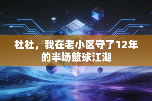 杜社，我在老小区守了12年的半场篮球江湖