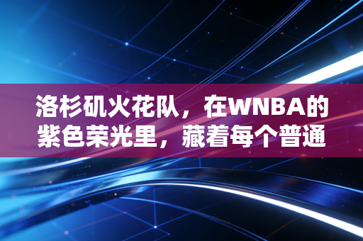 洛杉矶火花队，在WNBA的紫色荣光里，藏着每个普通人不服输的青春注脚