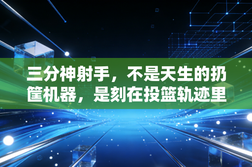 三分神射手，不是天生的扔筐机器，是刻在投篮轨迹里的普通人英雄主义