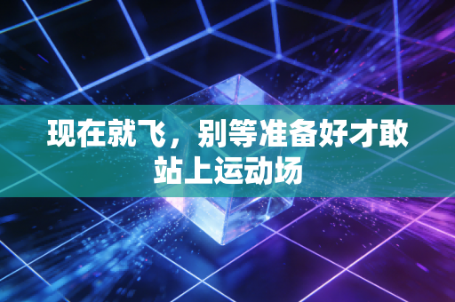 现在就飞，别等准备好才敢站上运动场