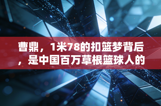 曹鼎，1米78的扣篮梦背后，是中国百万草根篮球人的缩影