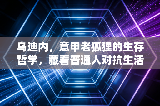 乌迪内,意甲老狐狸的生存哲学,藏着普通人对抗生活的全部勇气 乌迪内,意甲老狐狸的生存哲学,藏着普通人对抗生活的全部勇气