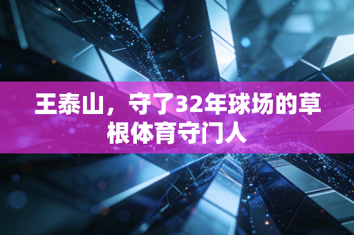王泰山,守了32年球场的草根体育守门人 王泰山,守了32年球场的草根体育守门人