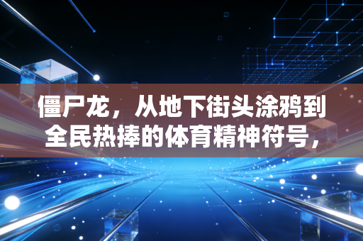 僵尸龙，从地下街头涂鸦到全民热捧的体育精神符号，它到底戳中了谁？
