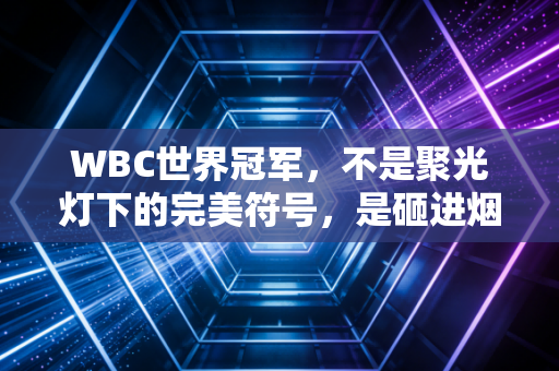 WBC世界冠军，不是聚光灯下的完美符号，是砸进烟火里的滚烫人生