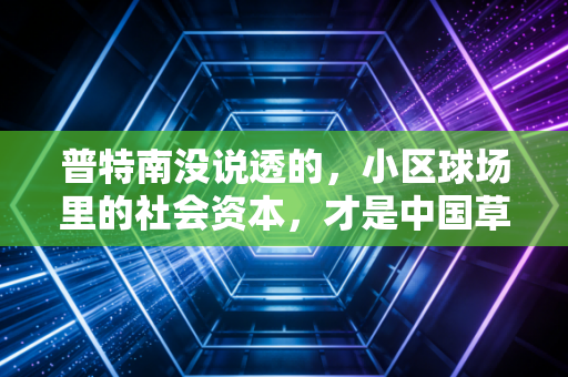 普特南没说透的,小区球场里的社会资本,才是中国草根体育的密码 普特南没说透的,小区球场里的社会资本,才是中国草根体育的密码