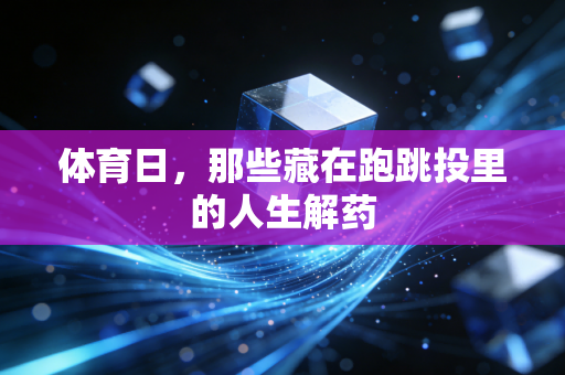 体育日，那些藏在跑跳投里的人生解药