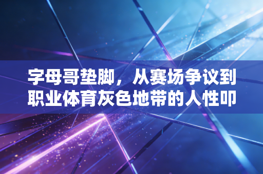 字母哥垫脚,从赛场争议到职业体育灰色地带的人性叩问 字母哥垫脚,从赛场争议到职业体育灰色地带的人性叩问