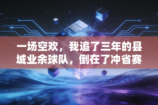 一场空欢，我追了三年的县城业余球队，倒在了冲省赛的最后30秒