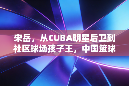 宋岳,从CUBA明星后卫到社区球场孩子王,中国篮球的底色从来不在聚光灯下 宋岳,从CUBA明星后卫到社区球场孩子王,中国篮球的底色从来不在聚光灯下