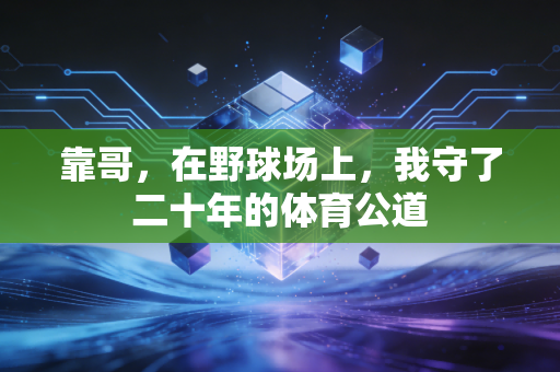 靠哥,在野球场上,我守了二十年的体育公道 靠哥,在野球场上,我守了二十年的体育公道