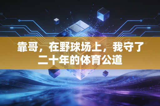 靠哥，在野球场上，我守了二十年的体育公道