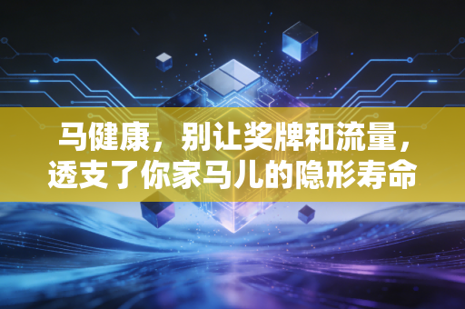 马健康，别让奖牌和流量，透支了你家马儿的隐形寿命