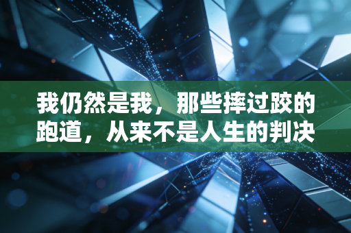 我仍然是我，那些摔过跤的跑道，从来不是人生的判决书