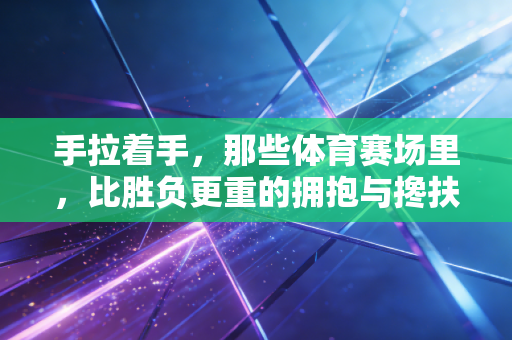 手拉着手,那些体育赛场里,比胜负更重的拥抱与搀扶 手拉着手,那些体育赛场里,比胜负更重的拥抱与搀扶