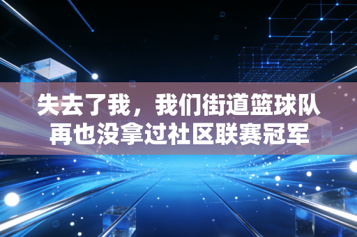 失去了我，我们街道篮球队再也没拿过社区联赛冠军