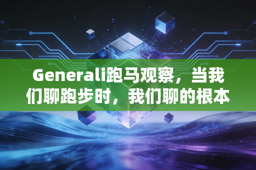 Generali跑马观察，当我们聊跑步时，我们聊的根本不是配速