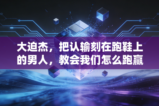大迫杰，把认输刻在跑鞋上的男人，教会我们怎么跑赢没那么开挂的人生