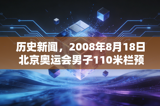 历史新闻,2008年8月18日 北京奥运会男子110米栏预赛 刘翔因伤退赛 历史新闻,2008年8月18日 北京奥运会男子110米栏预赛 刘翔因伤退赛