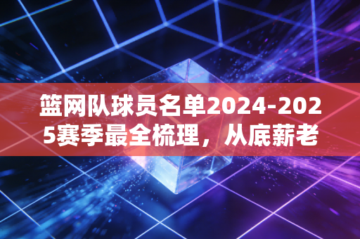 篮网队球员名单2024-2025赛季最全梳理，从底薪老将到超新星，布鲁克林的拼图游戏终于找对方向了？