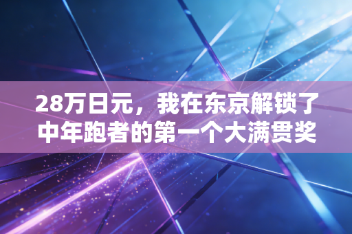 28万日元，我在东京解锁了中年跑者的第一个大满贯奖牌