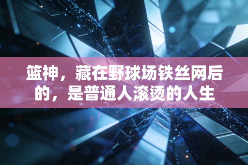 篮神，藏在野球场铁丝网后的，是普通人滚烫的人生