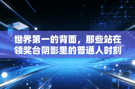 世界第一的背面,那些站在领奖台阴影里的普通人时刻 世界第一的背面,那些站在领奖台阴影里的普通人时刻