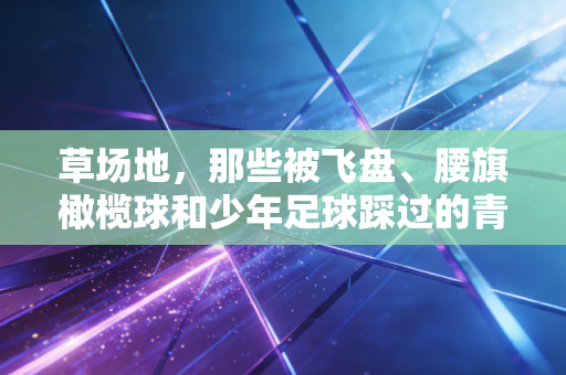 草场地，那些被飞盘、腰旗橄榄球和少年足球踩过的青春，才是中国体育最该有的底色